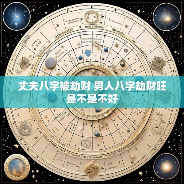 丈夫八字被劫财 男人八字劫财旺是不是不好
