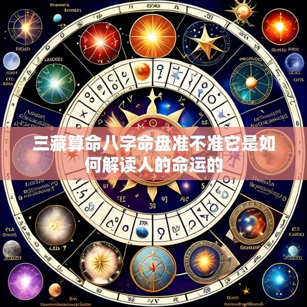 三藏算命八字命盘准不准它是如何解读人的命运的