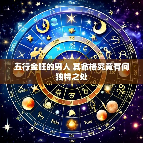 五行金旺的男人 其命格究竟有何独特之处