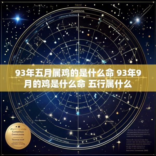 93年五月属鸡的是什么命 93年9月的鸡是什么命 五行属什么