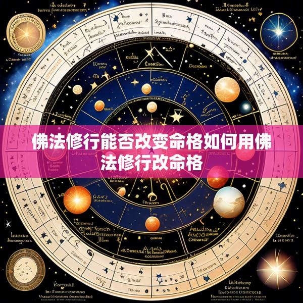 佛法修行能否改变命格如何用佛法修行改命格