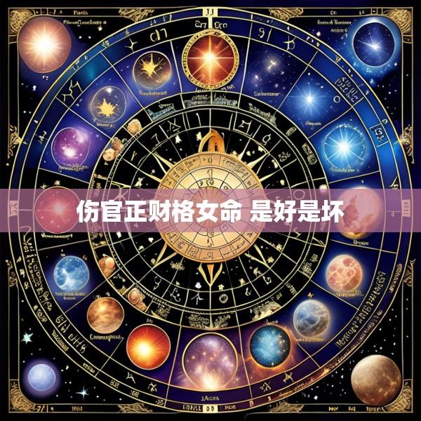 伤官正财格女命 是好是坏