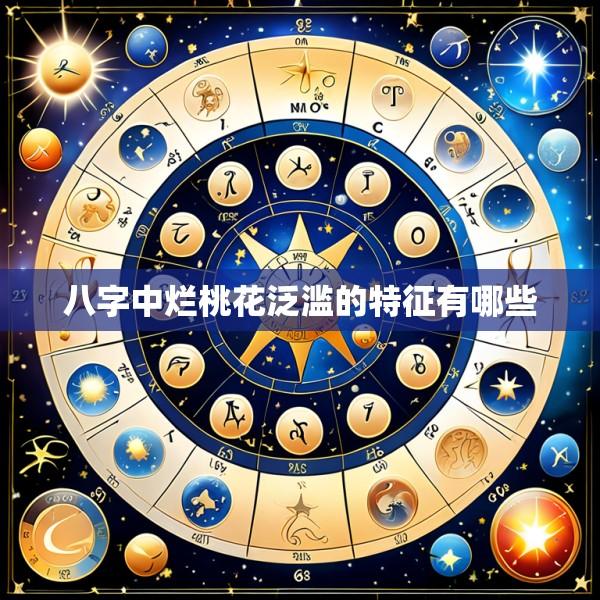 八字中烂桃花泛滥的特征有哪些