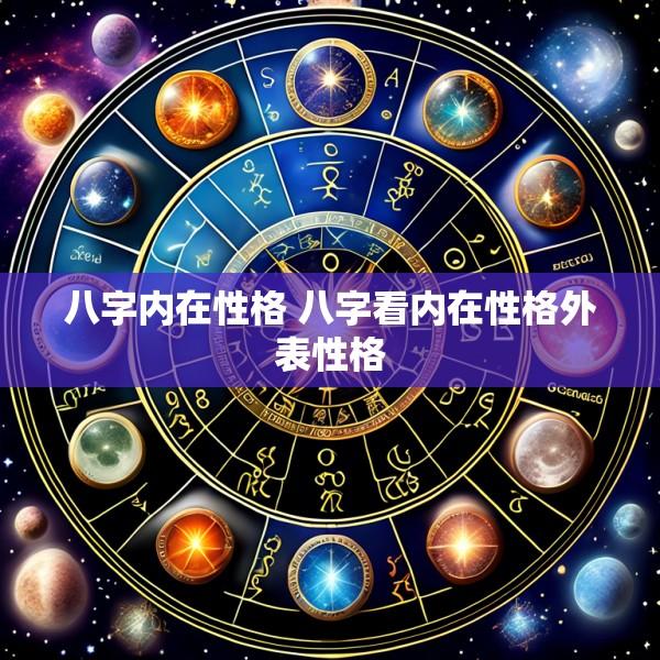 八字内在性格 八字看内在性格外表性格