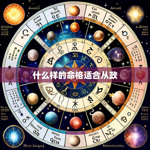 什么样的命格适合从政