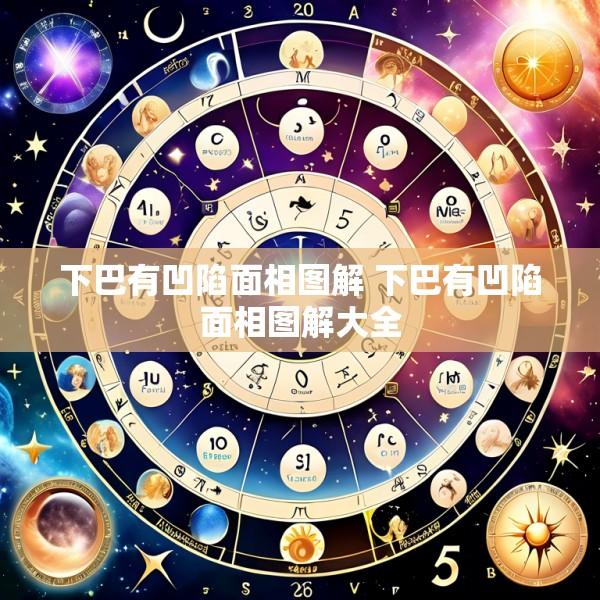下巴有凹陷面相图解 下巴有凹陷面相图解大全