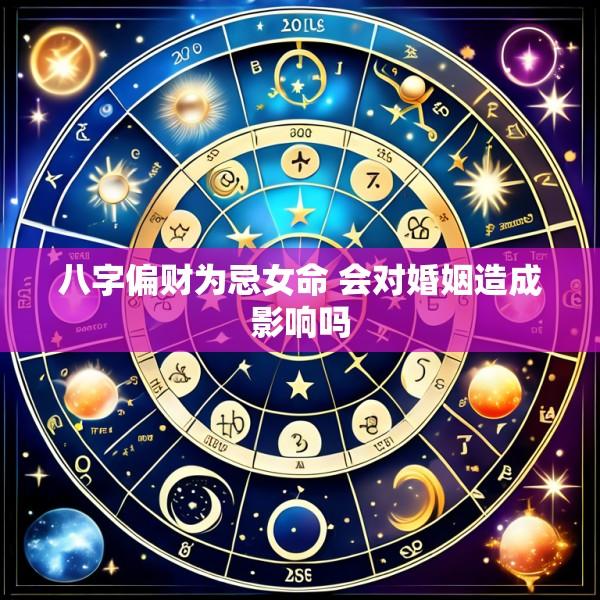八字偏财为忌女命 会对婚姻造成影响吗