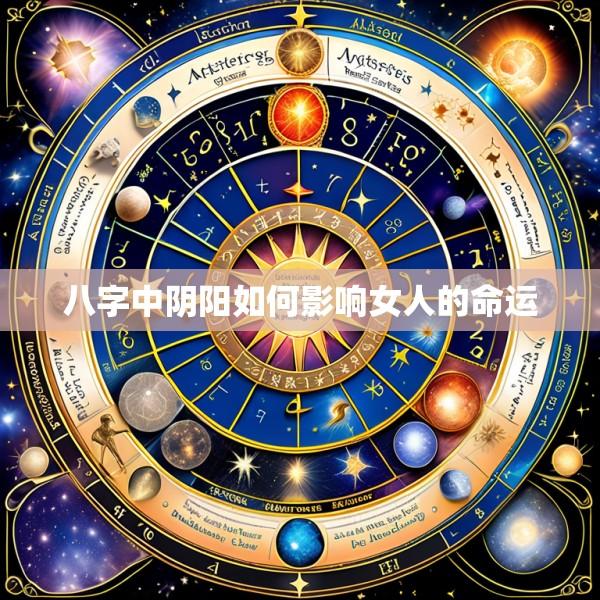 八字中阴阳如何影响女人的命运