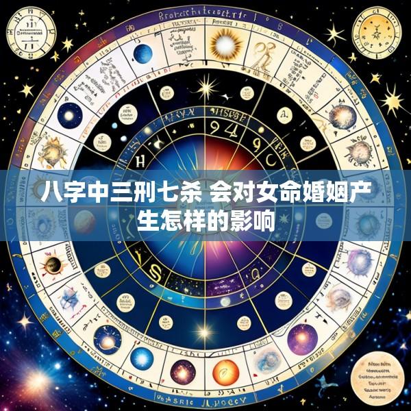 八字中三刑七杀 会对女命婚姻产生怎样的影响