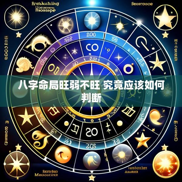 八字命局旺弱不旺 究竟应该如何判断