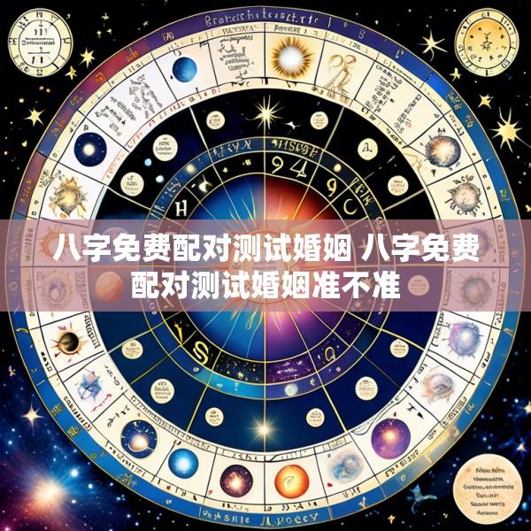 八字免费配对测试婚姻 八字免费配对测试婚姻准不准
