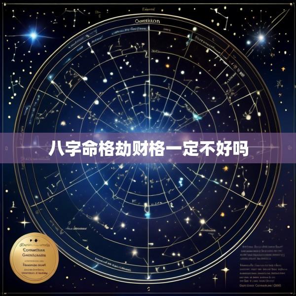 八字命格劫财格一定不好吗