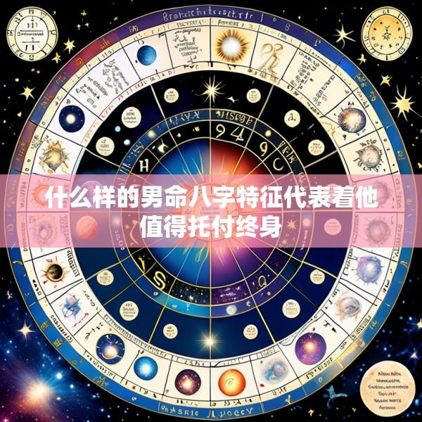 什么样的男命八字特征代表着他值得托付终身