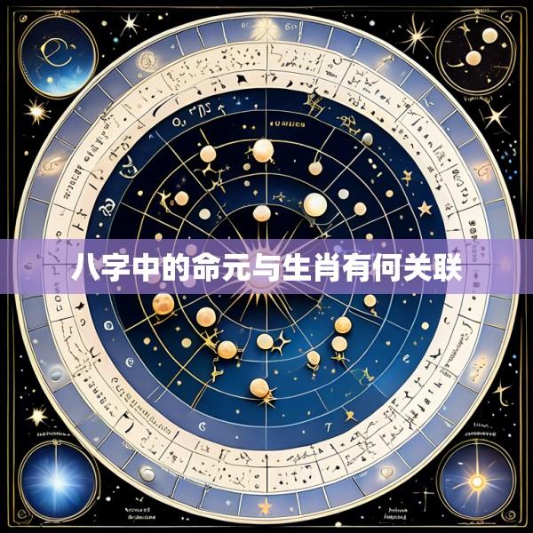 八字中的命元与生肖有何关联