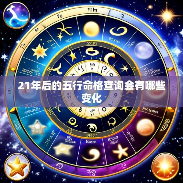 21年后的五行命格查询会有哪些变化