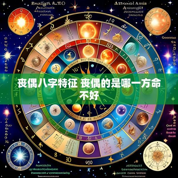 丧偶八字特征 丧偶的是哪一方命不好