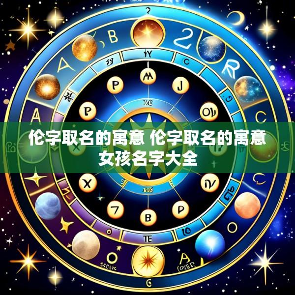 伦字取名的寓意 伦字取名的寓意女孩名字大全