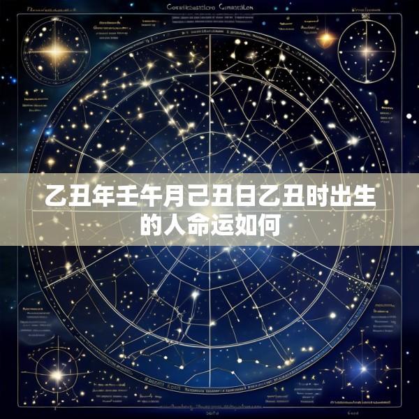 乙丑年壬午月己丑日乙丑时出生的人命运如何