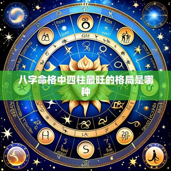 八字命格中四柱最旺的格局是哪种