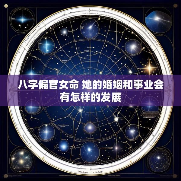 八字偏官女命 她的婚姻和事业会有怎样的发展