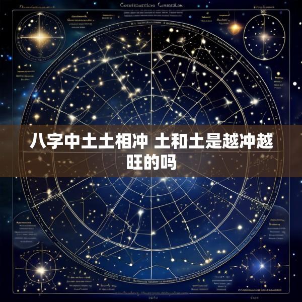 八字中土土相冲 土和土是越冲越旺的吗