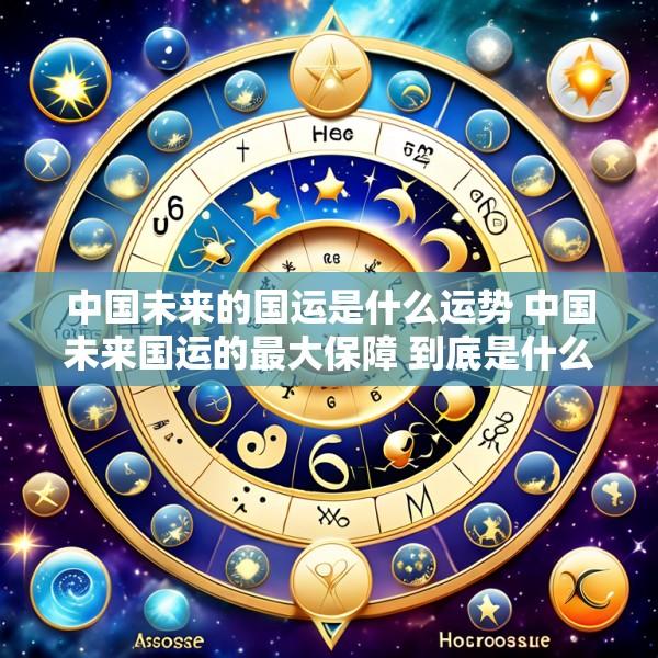 中国未来的国运是什么运势 中国未来国运的最大保障 到底是什么