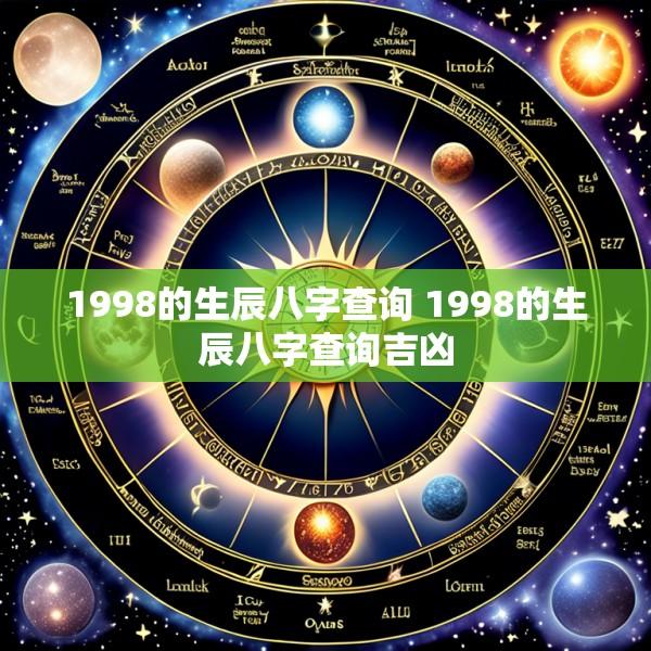 1998的生辰八字查询 1998的生辰八字查询吉凶