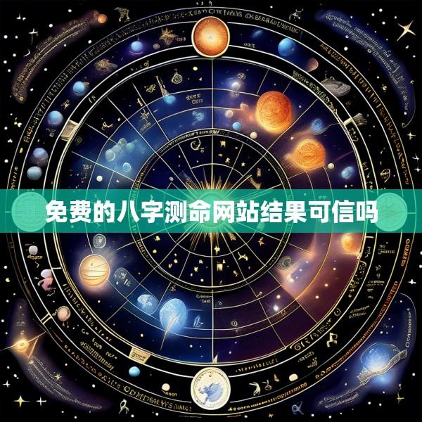 免费的八字测命网站结果可信吗