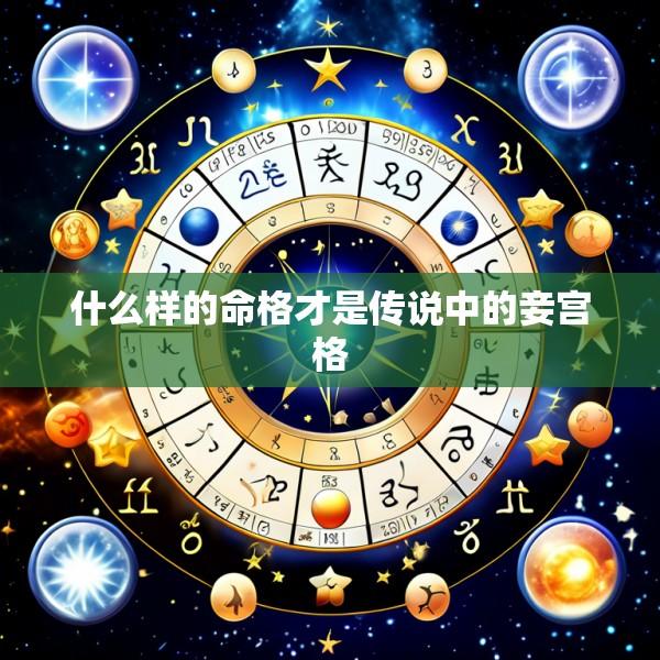 什么样的命格才是传说中的妾宫格