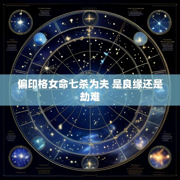 偏印格女命七杀为夫 是良缘还是劫难