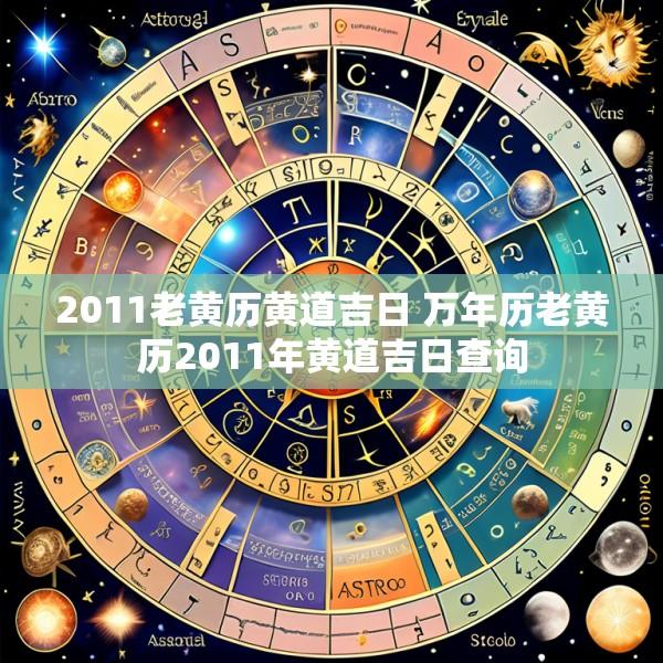 2011老黄历黄道吉日 万年历老黄历2011年黄道吉日查询