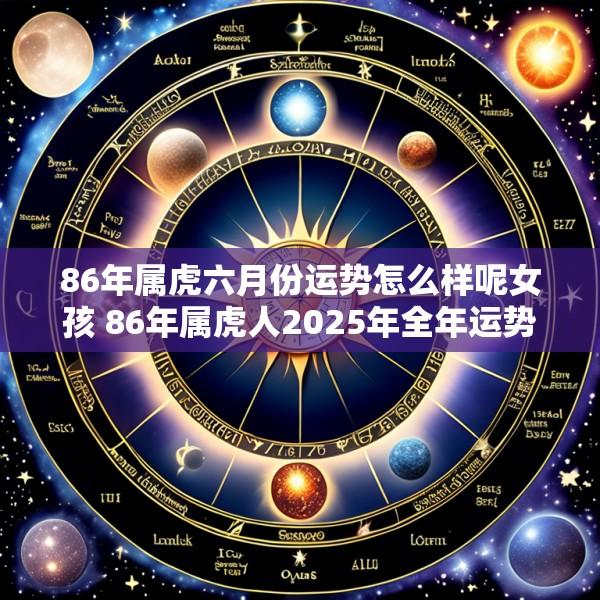 86年属虎六月份运势怎么样呢女孩 86年属虎人2025年全年运势及运程