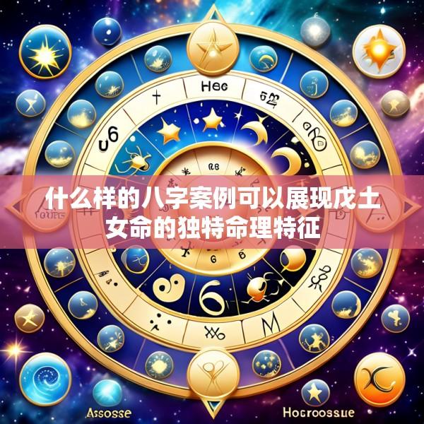 什么样的八字案例可以展现戊土女命的独特命理特征
