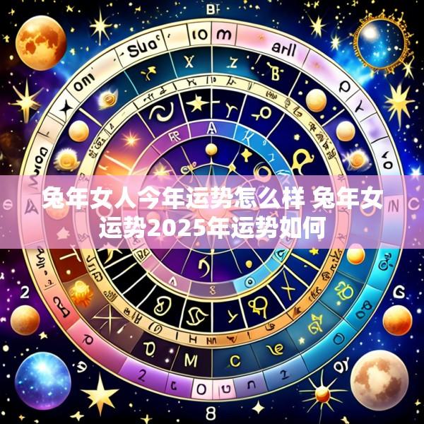 兔年女人今年运势怎么样 兔年女运势2025年运势如何