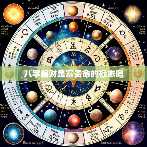 八字偏财是富贵命的标志吗