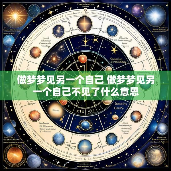 做梦梦见另一个自己 做梦梦见另一个自己不见了什么意思