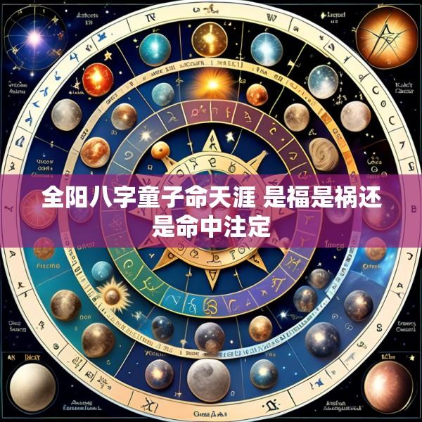 全阳八字童子命天涯 是福是祸还是命中注定