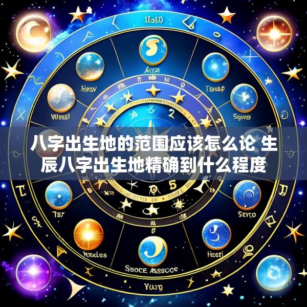 八字出生地的范围应该怎么论 生辰八字出生地精确到什么程度
