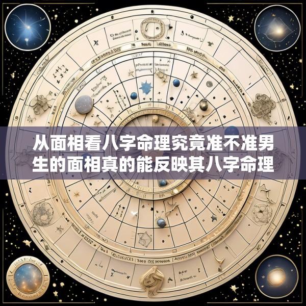 从面相看八字命理究竟准不准男生的面相真的能反映其八字命理吗