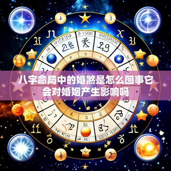 八字命局中的婚煞是怎么回事它会对婚姻产生影响吗