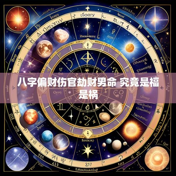 八字偏财伤官劫财男命 究竟是福是祸