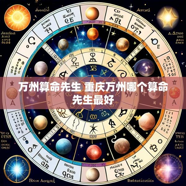 万州算命先生 重庆万州哪个算命先生最好