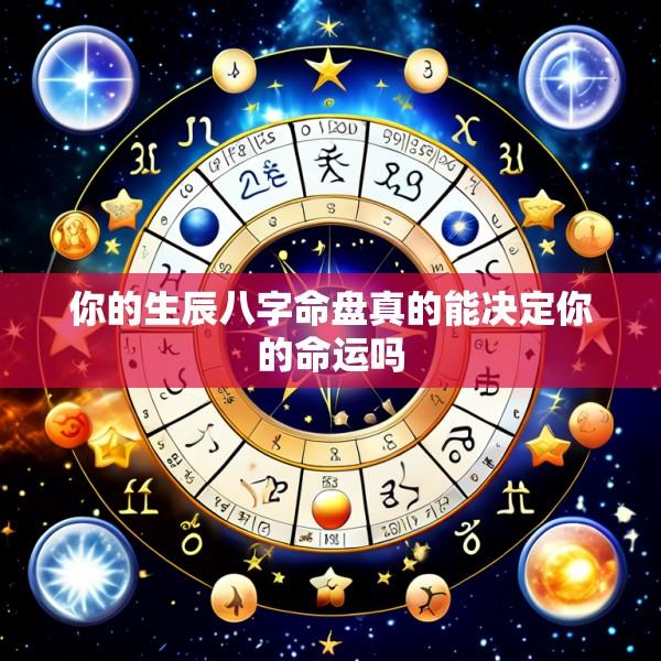 你的生辰八字命盘真的能决定你的命运吗