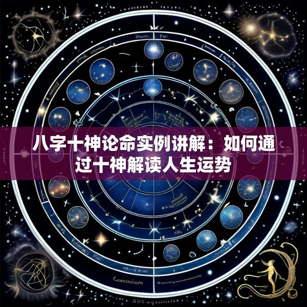 八字十神论命实例讲解：如何通过十神解读人生运势