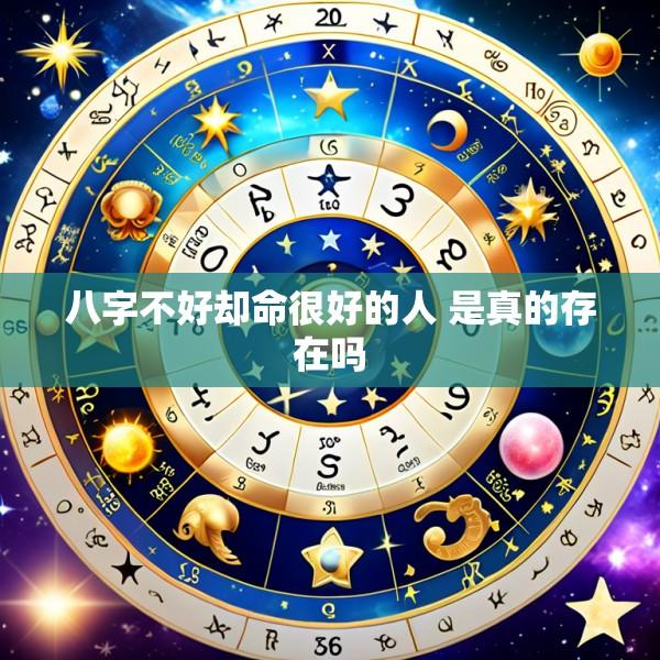八字不好却命很好的人 是真的存在吗