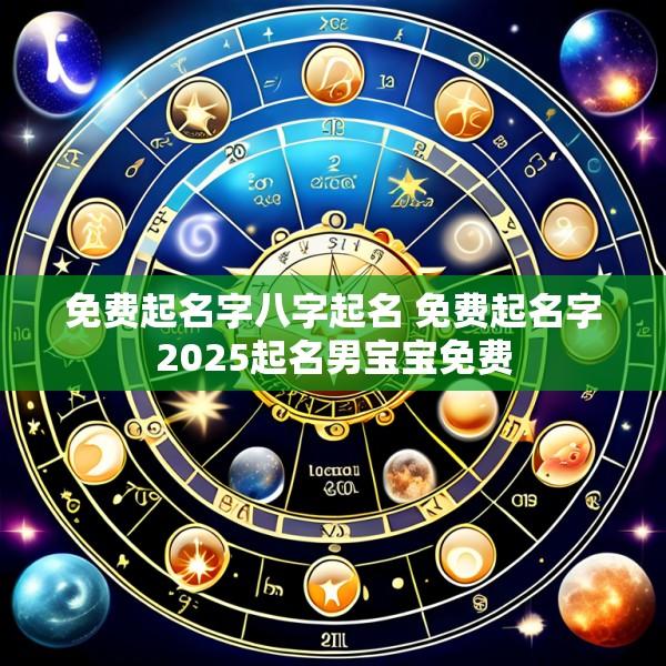 免费起名字八字起名 免费起名字2025起名男宝宝免费