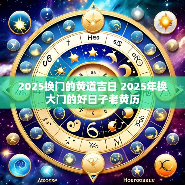 2025换门的黄道吉日 2025年换大门的好日子老黄历