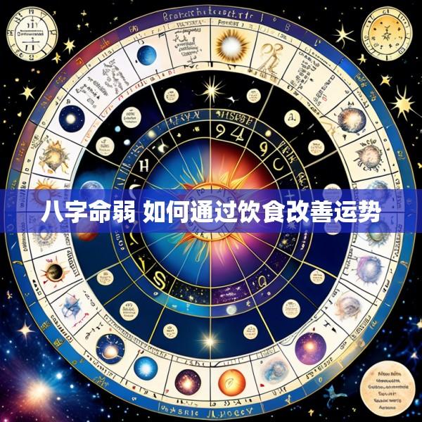 八字命弱 如何通过饮食改善运势