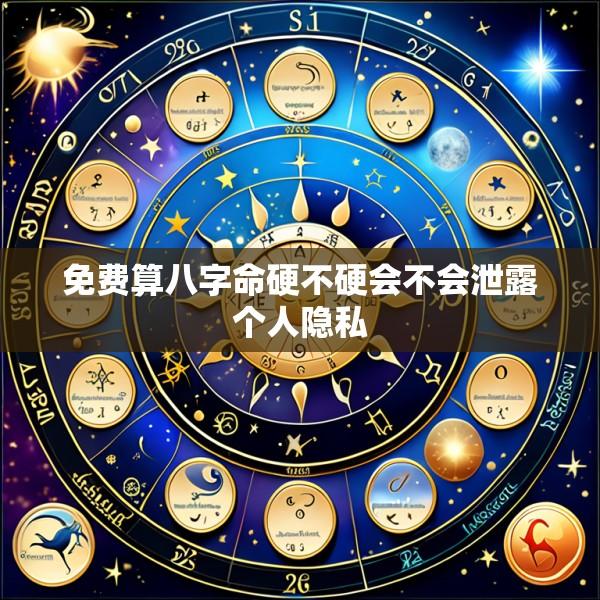 免费算八字命硬不硬会不会泄露个人隐私