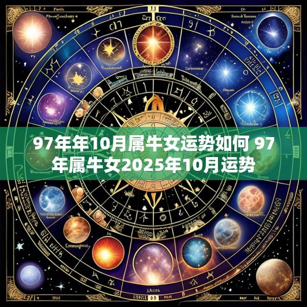 97年年10月属牛女运势如何 97年属牛女2025年10月运势